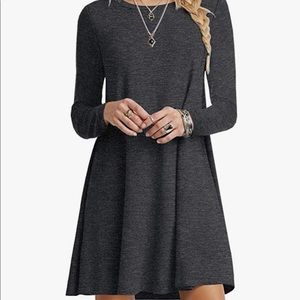Women’s Gray T-shirt Dress - NWT